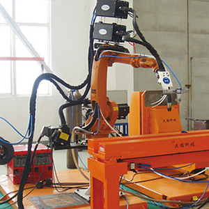 焊接機器人雙絲PMIG工作站 焊接機器人雙絲PMIG工作站